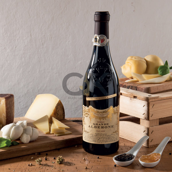 Grande Alberone Vino Rosso Quintus Cask Age Grande Alberone Quintus Vino Rosso hoàn hảo với những món thịt đậm đà