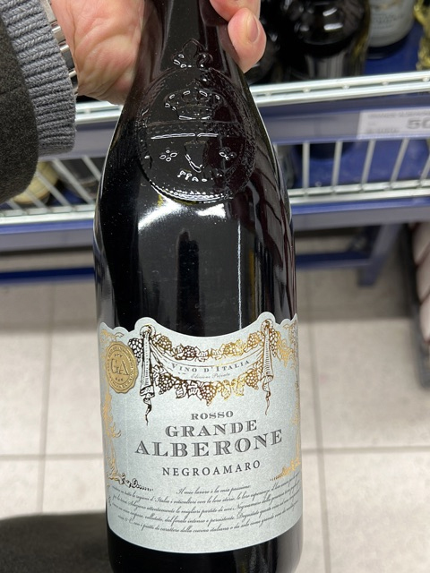 Rượu vang Grande Alberone Negroamaro Rượu vang Grande Alberone Negroamaro