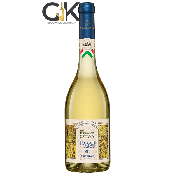 Rượu vang Tokaji Aszú 5 Puttonyos St Stephen's Crown