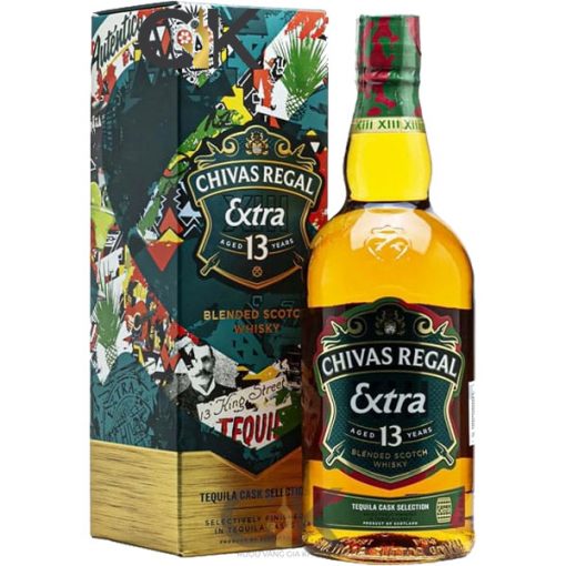 Chivas 13 Extra Tequila Cask Xanh lá