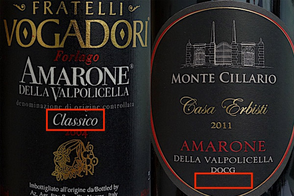 Rượu vang Amarone là gì? Quan sát nhãn chai rượu Amarone để dễ dàng lựa chọn hơn