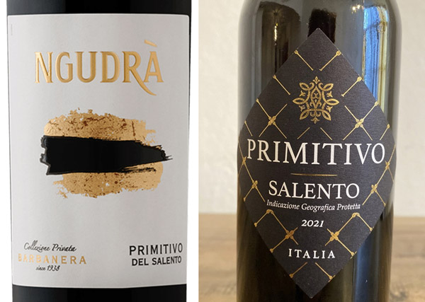 Tìm hiểu về giống nho Primitivo - Zinfandel Những chai rượu vang Primitivo Salento IGT phải đạt tối thiểu 85% giống nho Primitivo