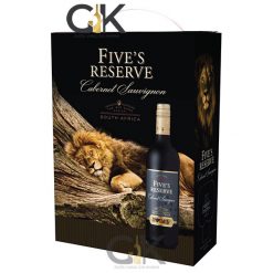 Vang bịch Five's Reserve Cabernet Sauvignon