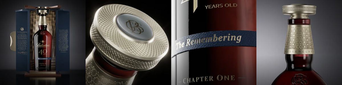 Ballantine's 40 năm Masterclass Collection "The Remembering" Rượu Ballantine's 40 năm Masterclass Collection Chapter One: "The Remembering"