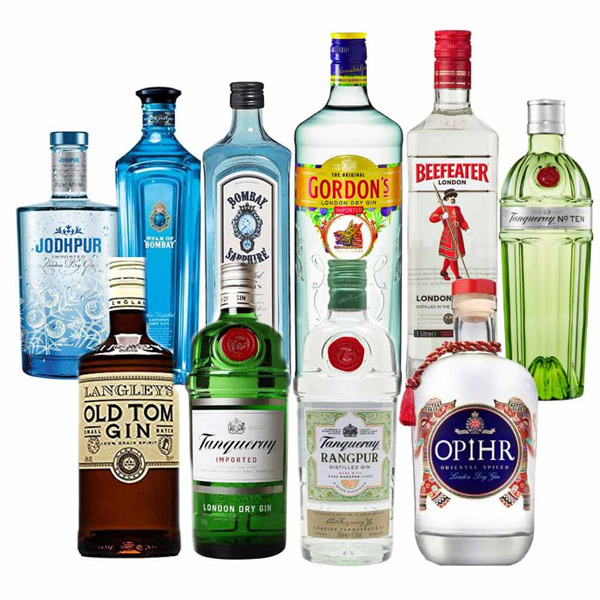 10 loại đồ uống có cồn được tiêu thụ nhiều nhất thế giới Vương quốc Anh sở hữu các thương hiệu lớn về rượu Gin