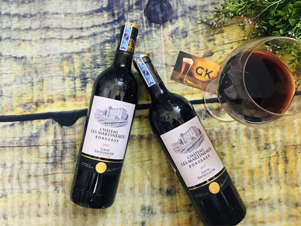 Rượu vang giá rẻ Louis Eschenauer Château Les Martineaux Bordeaux