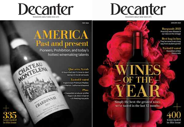Top 10 tạp chí về rượu vang dành cho người sành Các bìa tạp chí rượu vang Decanter
