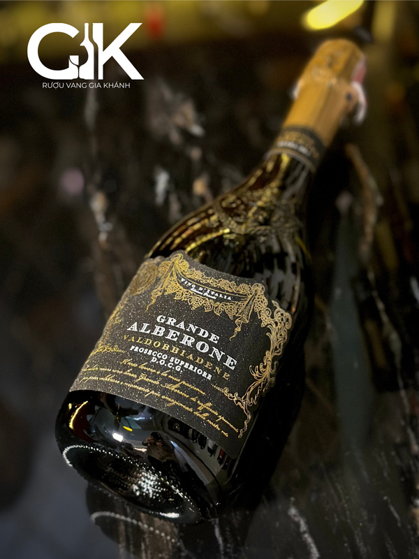 Rượu vang Grande Alberone Valdobbiandene Prosecco Superiore DOCG