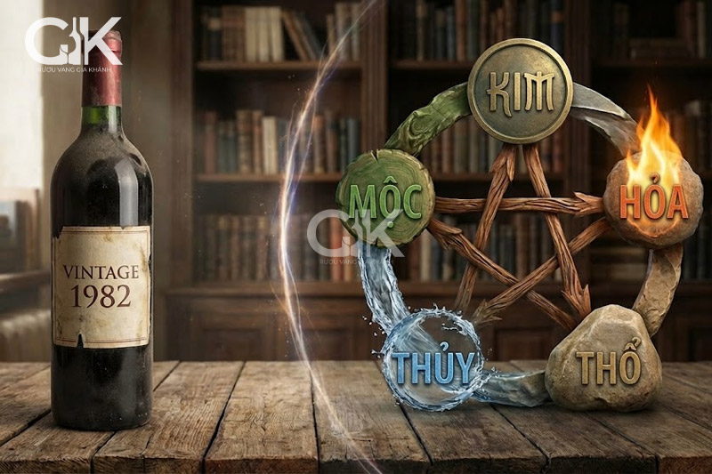 Rượu vang và phong thủy có liên quan gì đến nhau không?